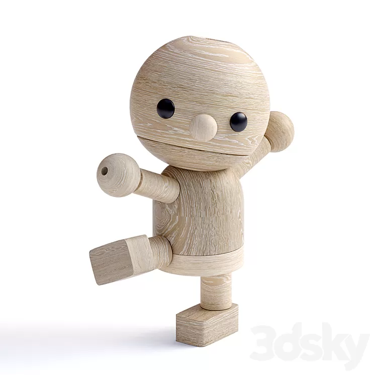 WOOD-y 3D Model