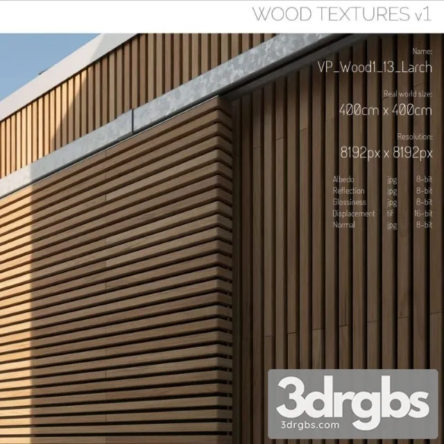 Wood1 13 Larch 3D Model Free