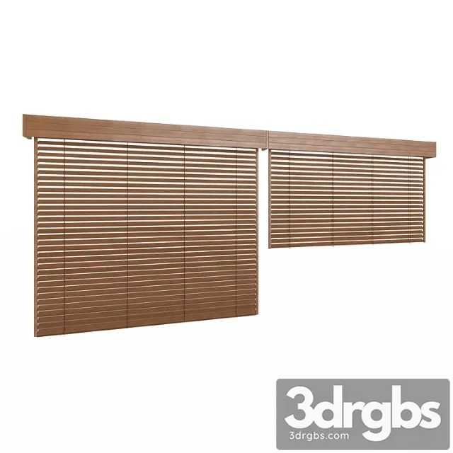 Wooden rafters 3D Model Free