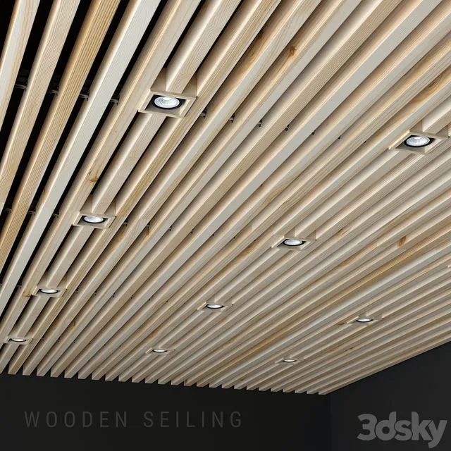 Wooden seiling 2 3D Model