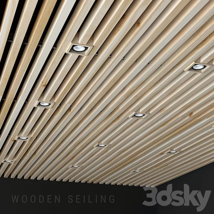 Wooden seiling 2 3D Model