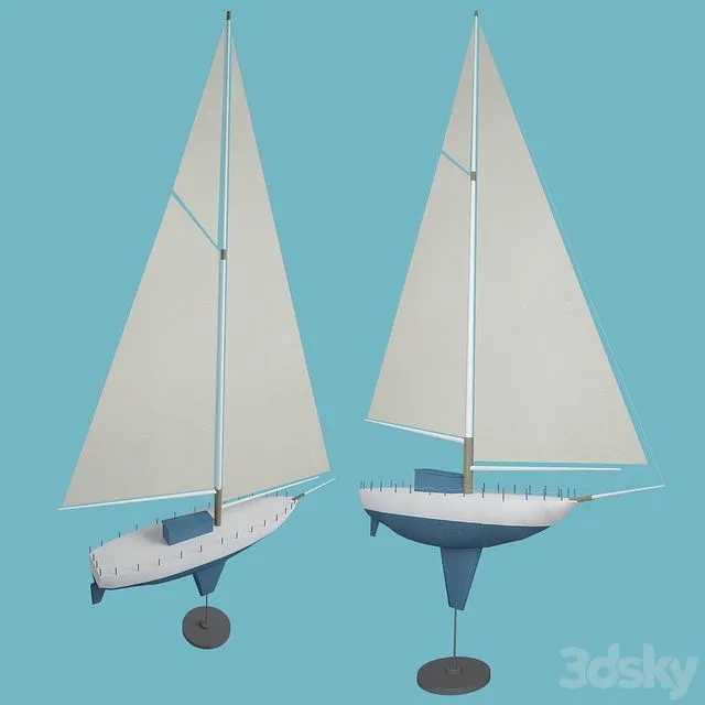 Wooden toy boat Free Download