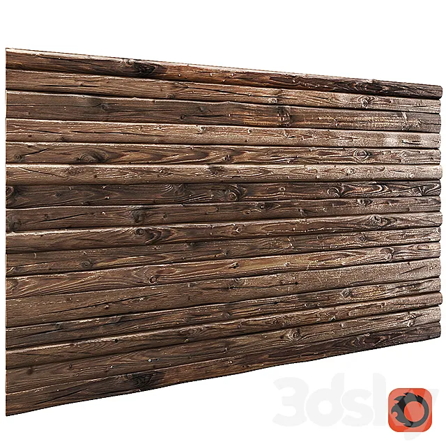 Wooden Wall 3DModel