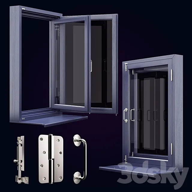 Wooden window Free Download