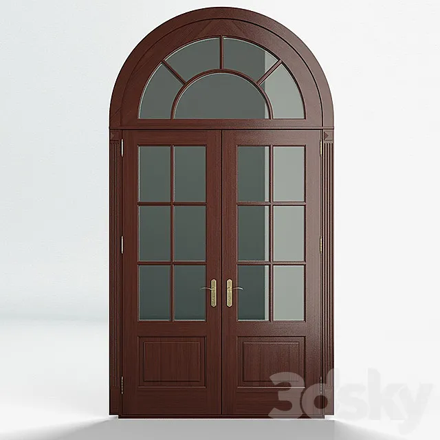 Wooder Exterier Model 02 3D Model