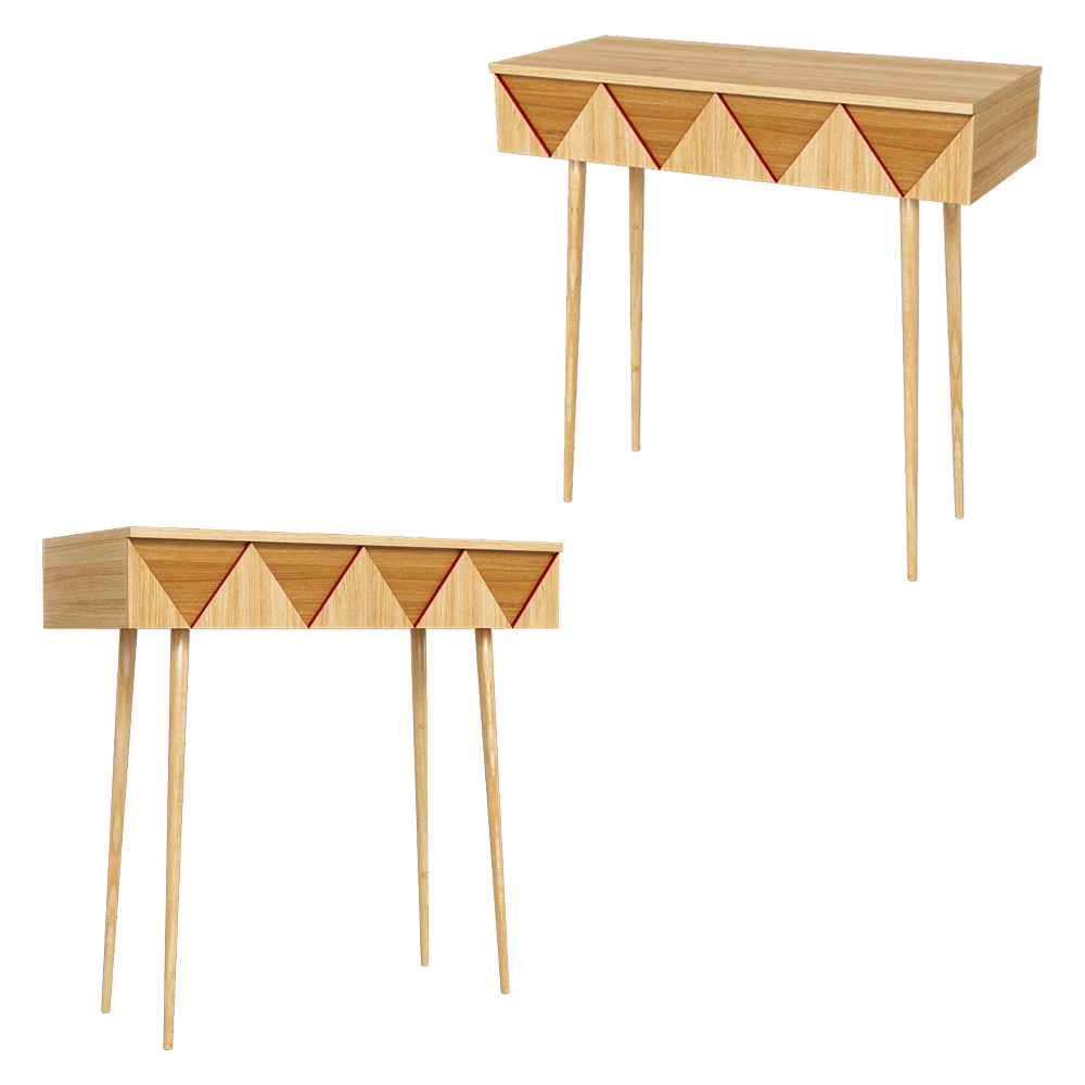 Woodi Furniture - Console Woo Desk 3D Model