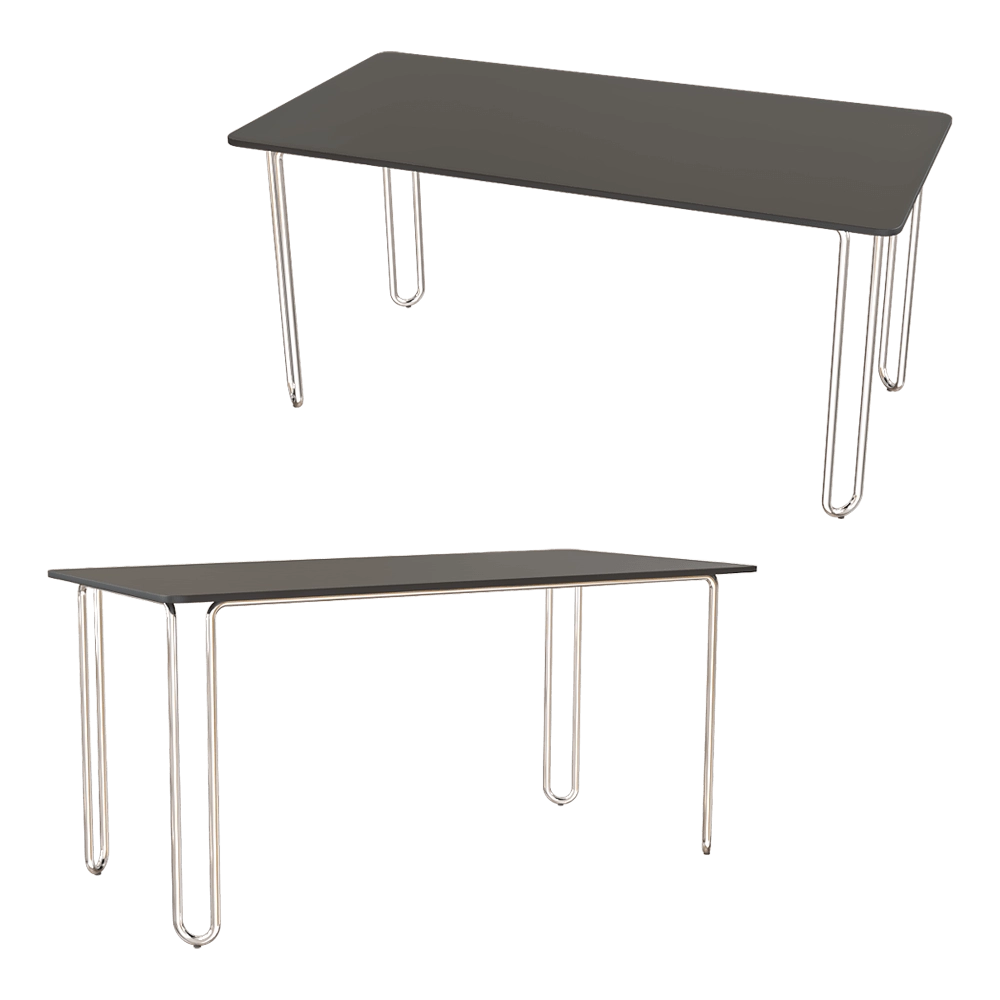 Woodi Furniture - Dining table Bauhaus 3D Model