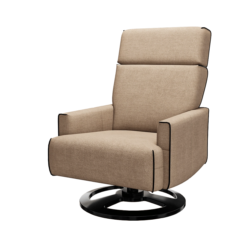 Woodled - Armchair Cubi King 3D Model