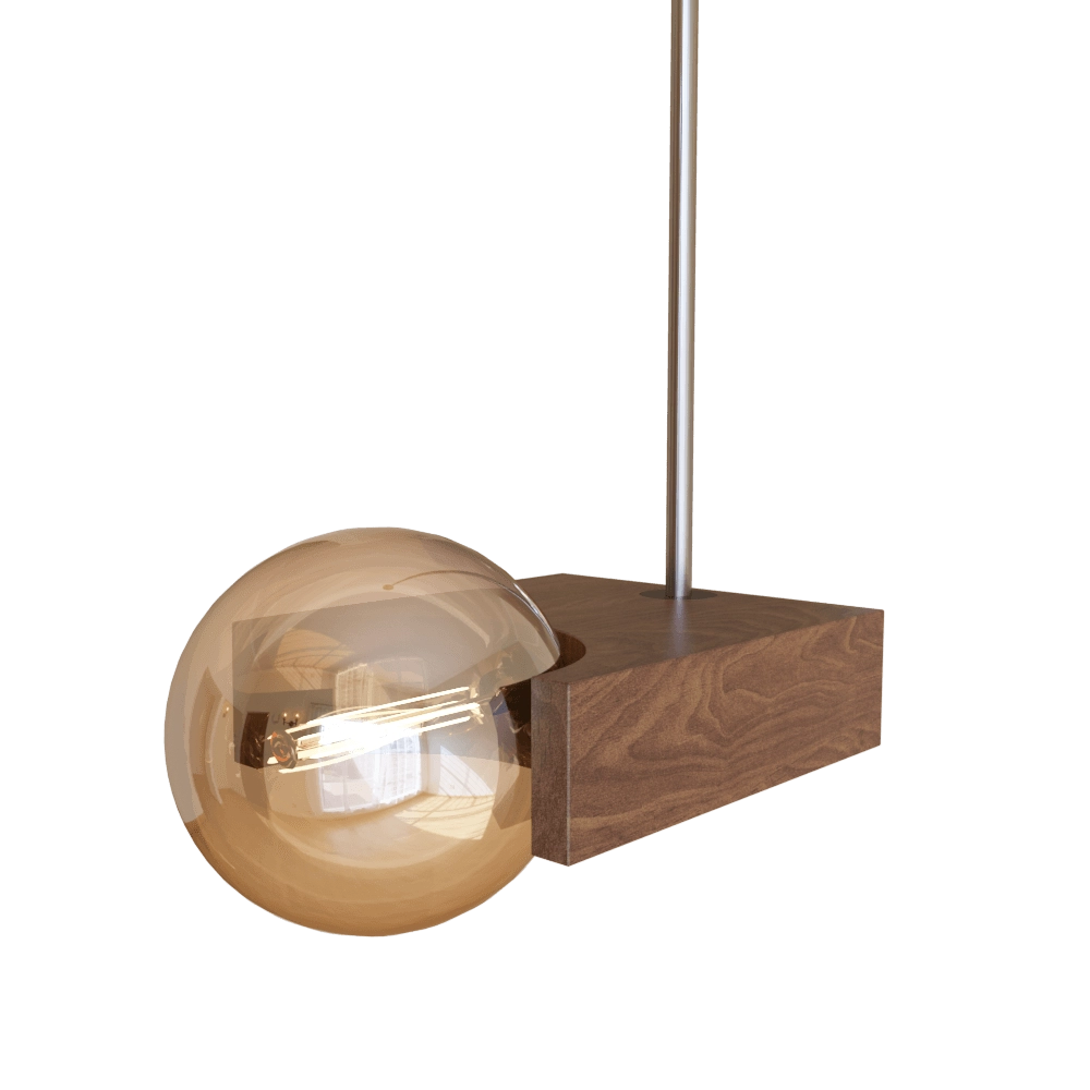 Woodled - Pendant lamp Galactic omega 2 3D Model