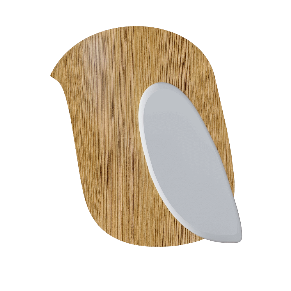 Woodled - Wall lamp Vita Bird 3D Model