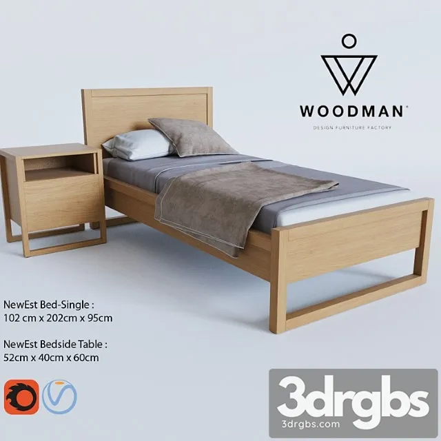 Woodman Newest 3D Model Free
