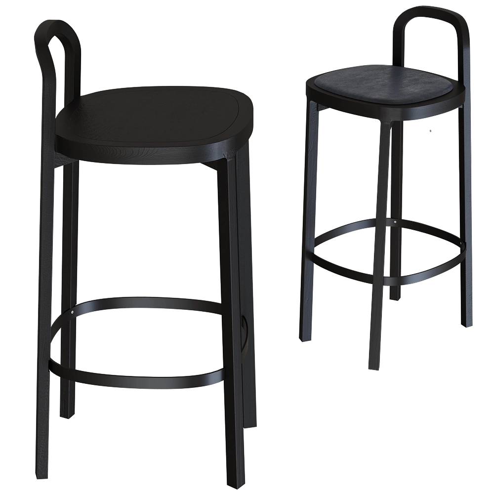Woodnotes - Barstool Siro 75 3D Model