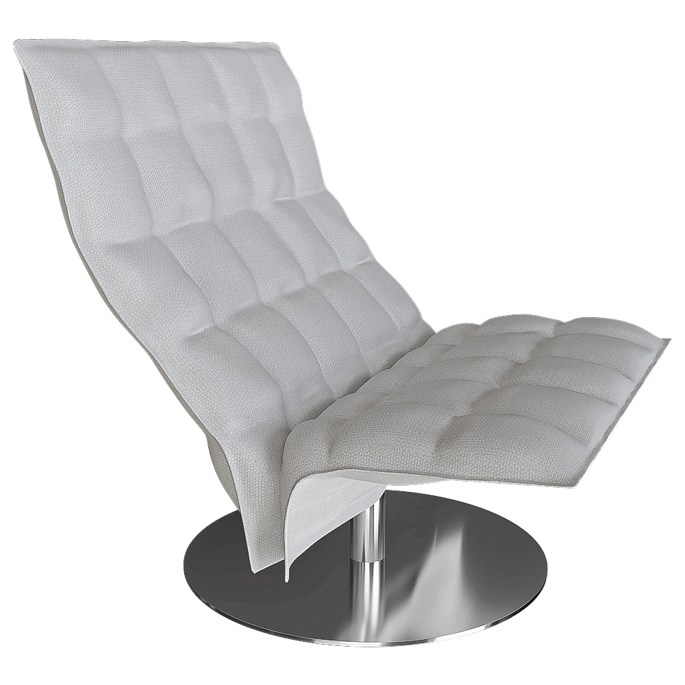 Woodnotes - Chair Wide Swivel k 3D Model