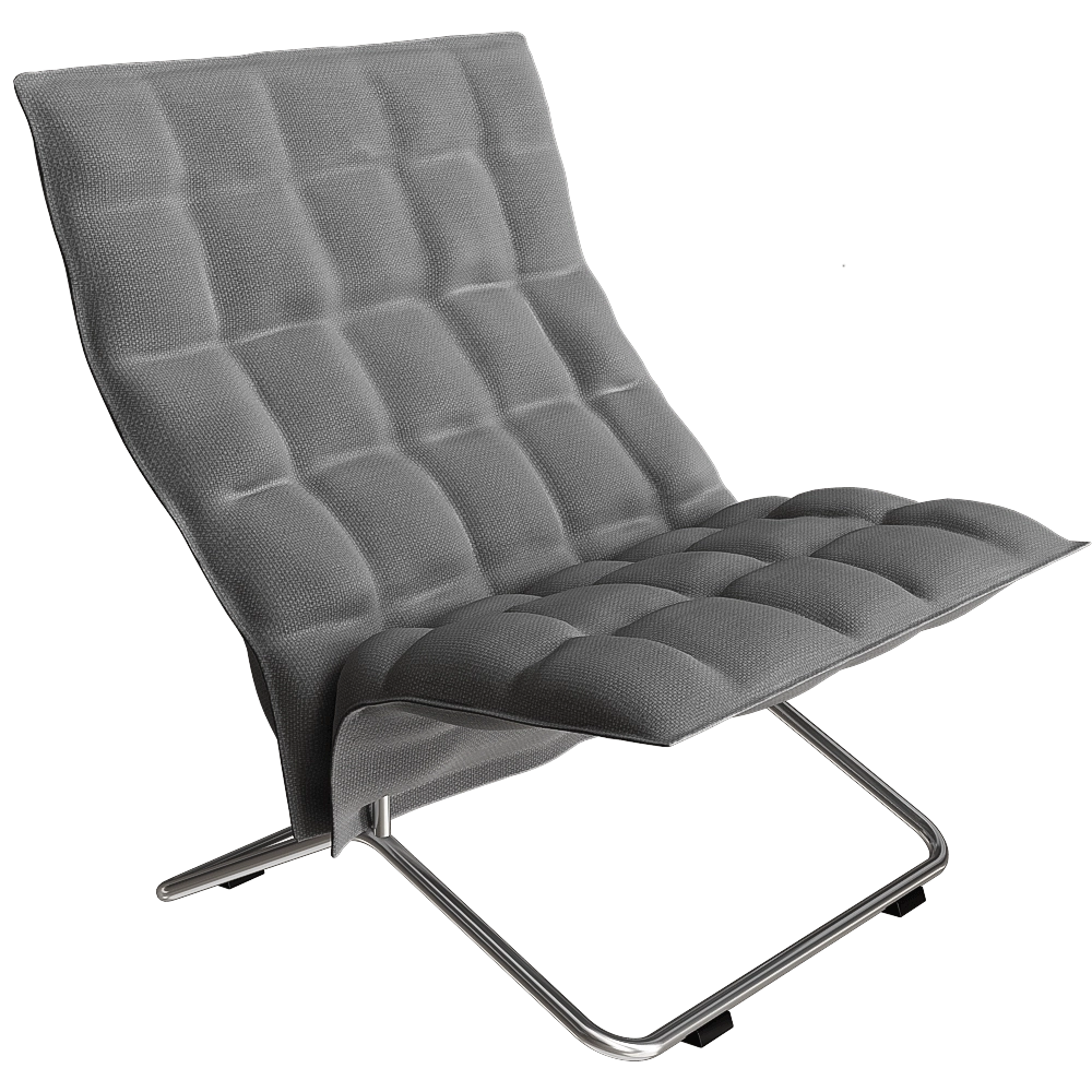Woodnotes - Chair Wide Tubular k 3D Model