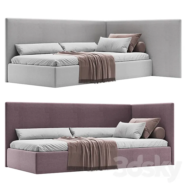 Woodnotes Corner Bed 3D Model