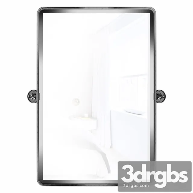 Woodvale Metal Framed Wall Mounted Bathroom Vanity Mirror 3D Model Free
