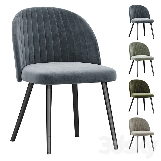 Woodville brand chair 3D Model
