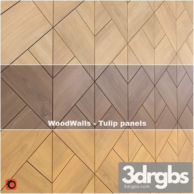 Woodwalls Tulip 3D Model Free