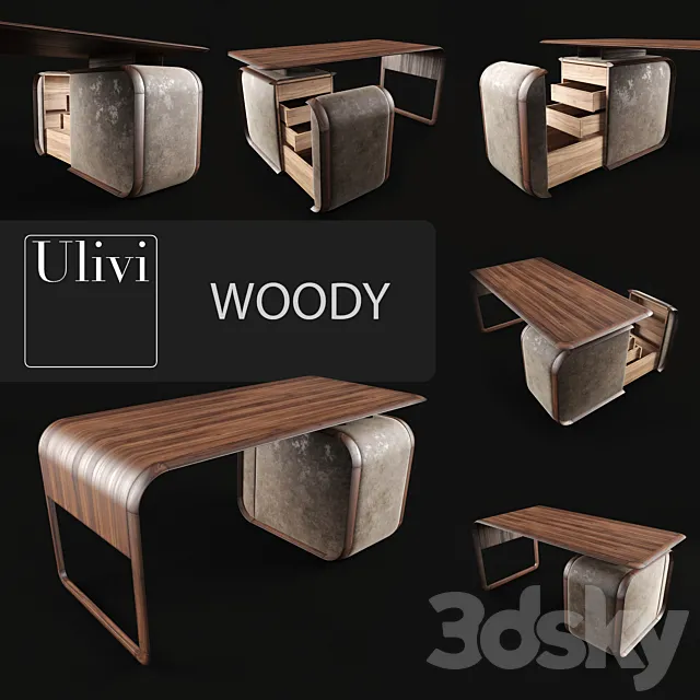 WOODY Ulivi 3D Model