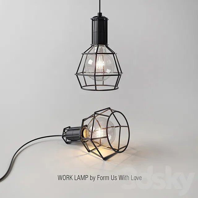 Work Lamp 3DModel