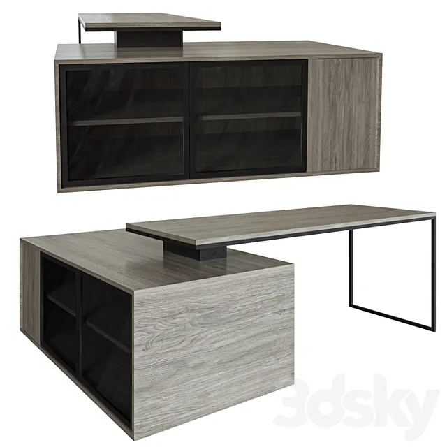 Work Table Essential Home 3DModel