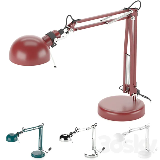 Working lamp IKEA FORSO Free Download