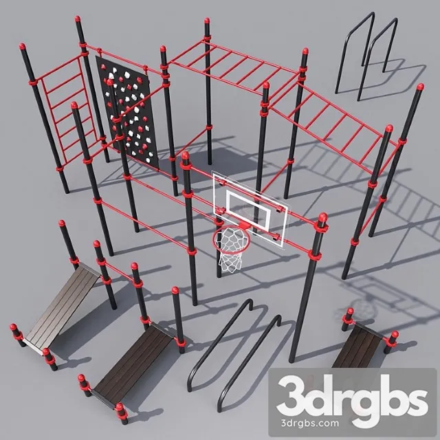 Workout 3D Model Free