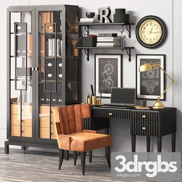 Workplace 01 by rooma design 2 3D Model Free