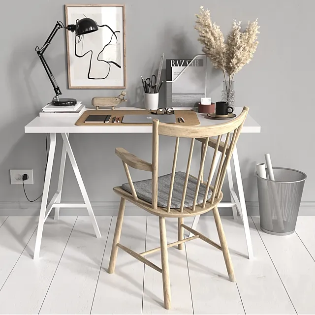 Workplace 02 3D Model