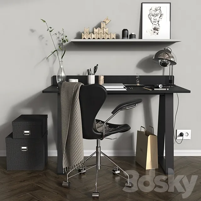 Workplace 03 3DModel