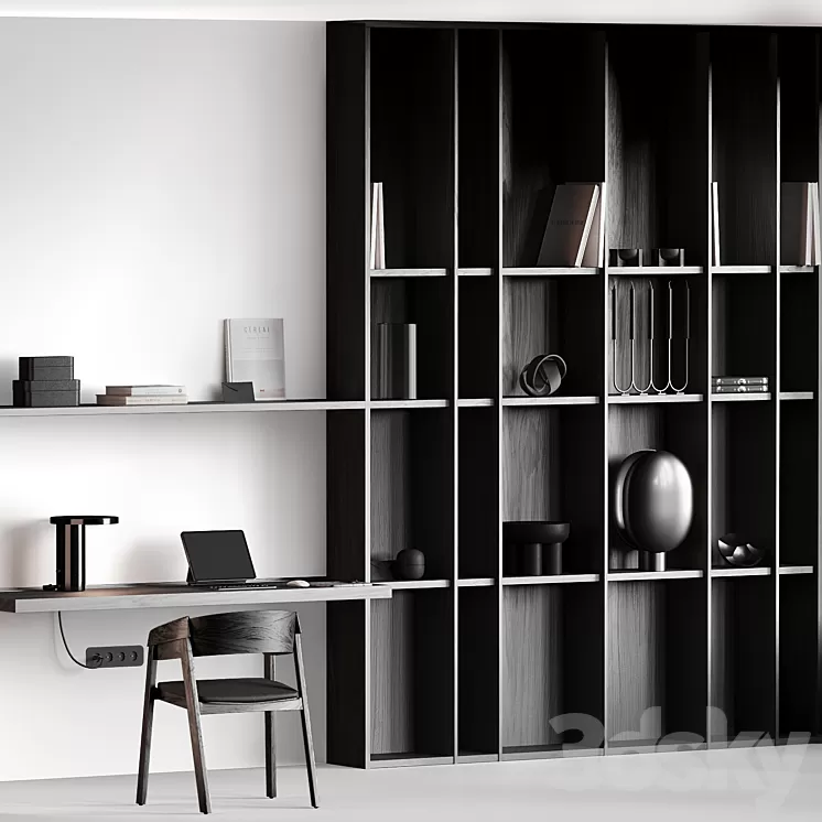 Workplace 055 3D Model