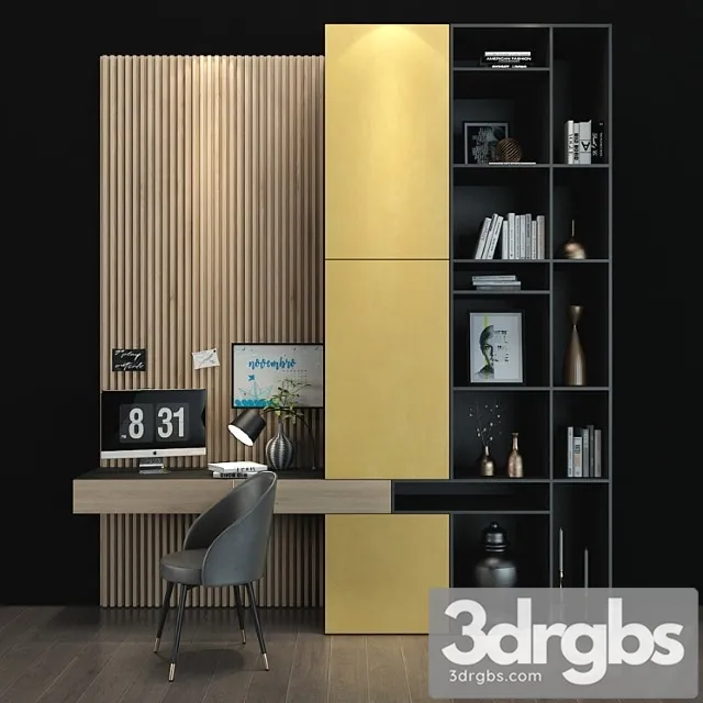 Workplace 070 2 3D Model Free