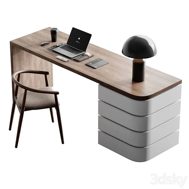 Workplace 10 3D Model