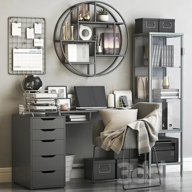 Workplace 109 3DModel