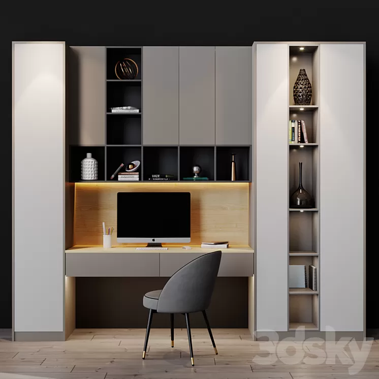 Workplace 11 3D Model