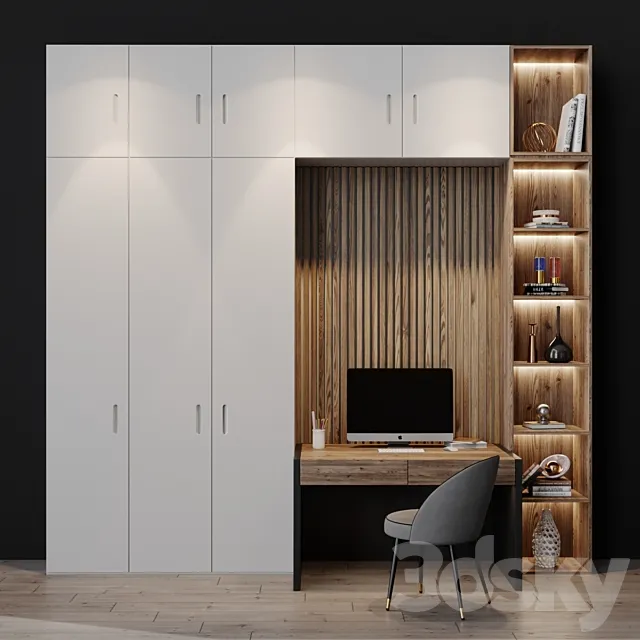 Workplace 13 3D Model