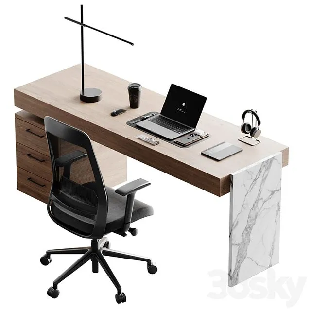 Workplace 18 3D Model