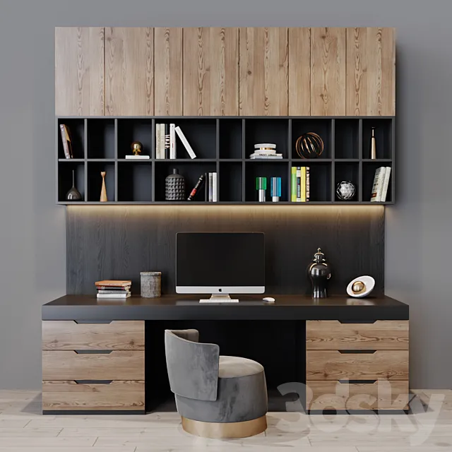 Workplace 2 3D Model