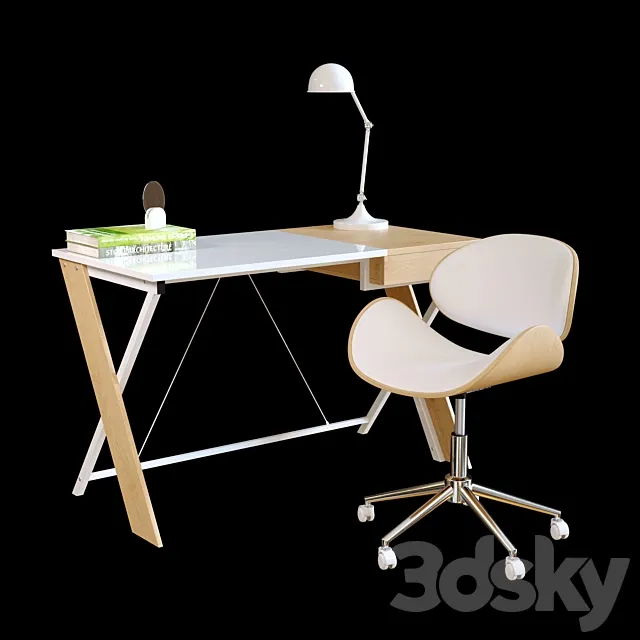 Workplace-2 (BELIANI) 3DModel