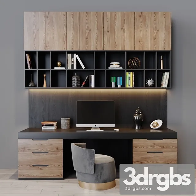 Workplace 2_3 2 3D Model Free