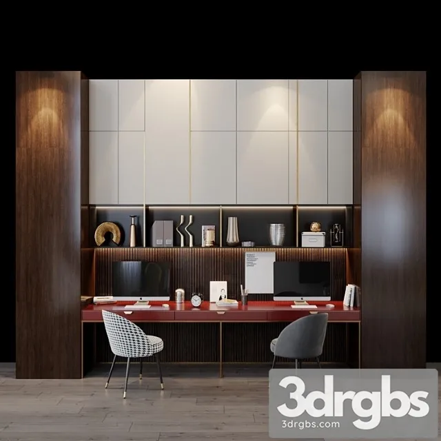 Workplace 34 2 3D Model Free
