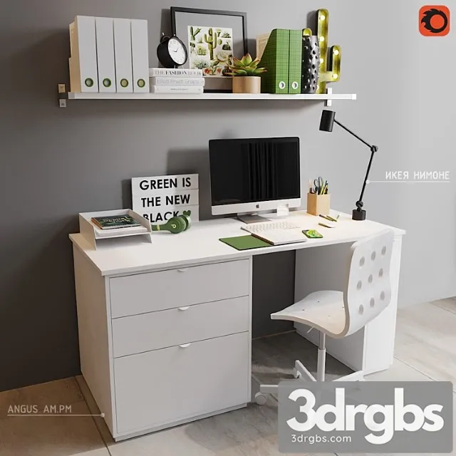 Workplace 3_2 2 3D Model Free