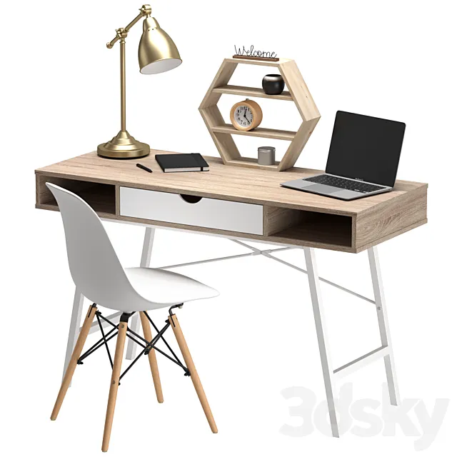 Workplace 3D Model