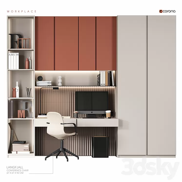 WORKPLACE 3D Model