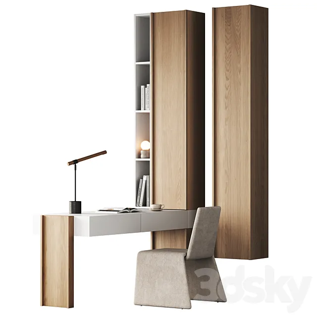 Workplace 7 3D Model