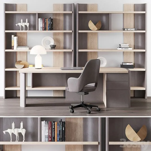 Workplace Baxter Joni 3D Model