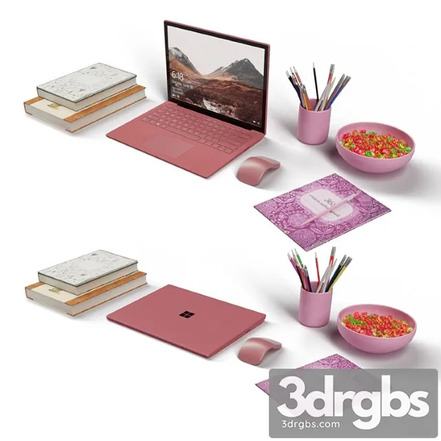 Workplace Girls 3D Model Free