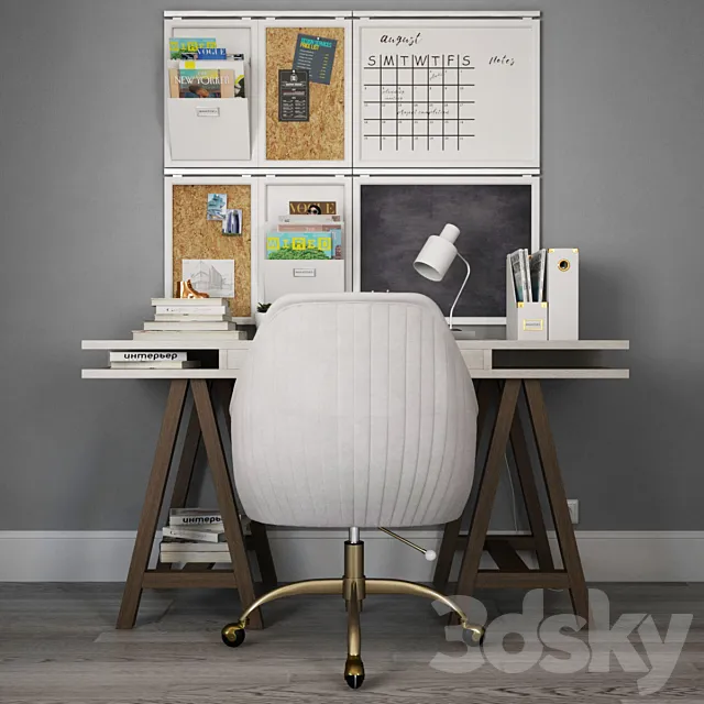 Workplace I Workplace_04 3DModel