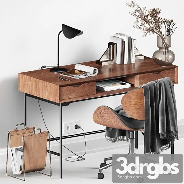 Workplace la Redoute Interieurs 01 3D Model Free