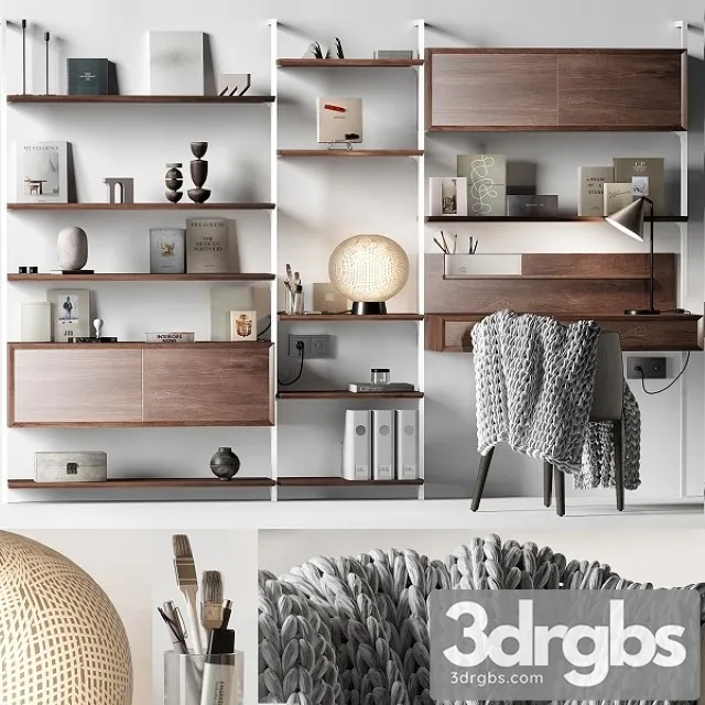 Workplace La Redoute Interieurs 040 3D Model Free